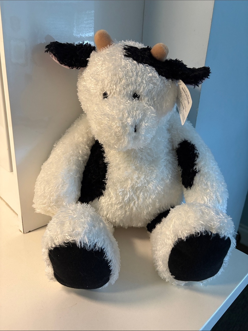 Vintage 90s New Old Stock Gund Heads and Tales Bull Cow Plush